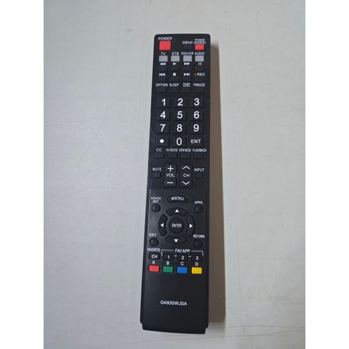 Sharp ga935wjsa remote - ga935wjsa,